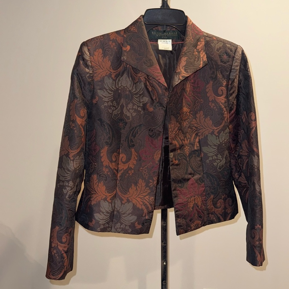 Autumn pattern, blazer size 8P